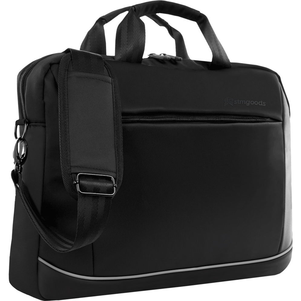 STM Goods Drilldown Carrying Case (Briefcase) for 38.1 cm (15') Notebook - Black - Soundz Store AUSTRALIA