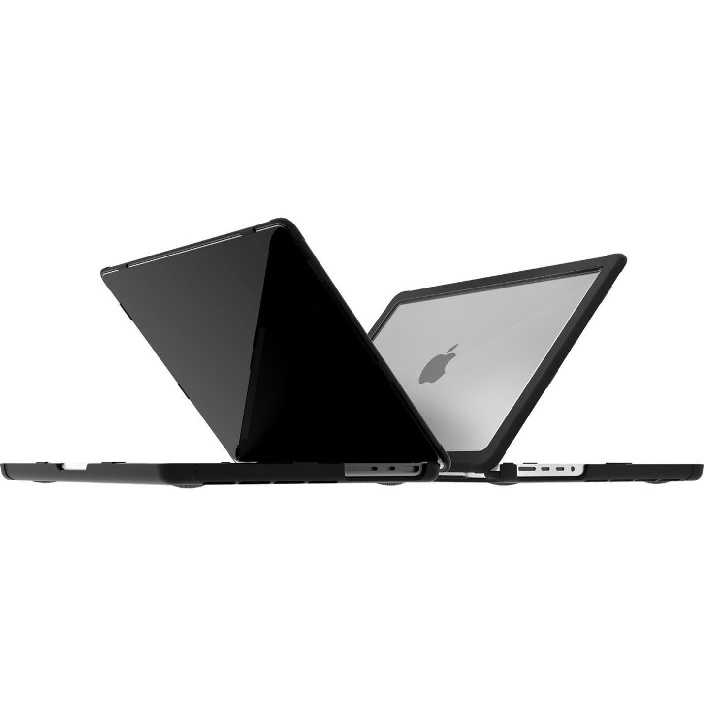 STM Goods Dux Case for Apple MacBook Pro - Textured Rubber Feet - Black, Transparent - Soundz Store AUSTRALIA