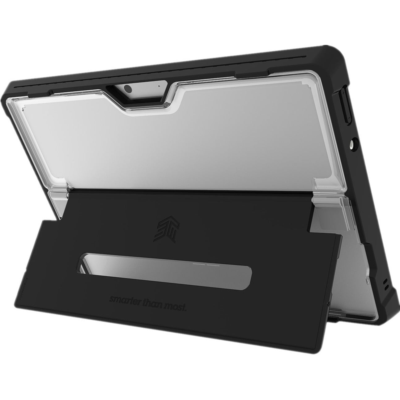 STM Goods Dux Shell Rugged Case for Microsoft Surface Pro 8 Tablet - Textured Bumper - Black - Soundz Store AUSTRALIA