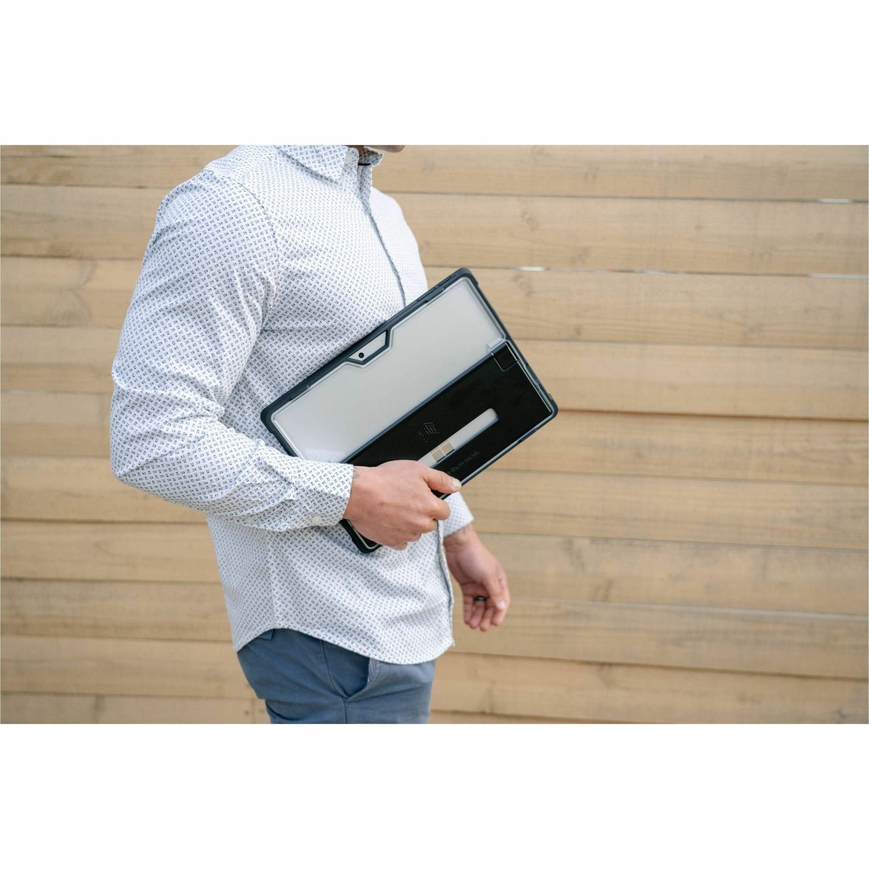 STM Goods Dux Shell Rugged Case for Microsoft Surface Pro 9, Surface Pro 10, Surface Pro 11 Tablet - Black - Soundz Store AUSTRALIA