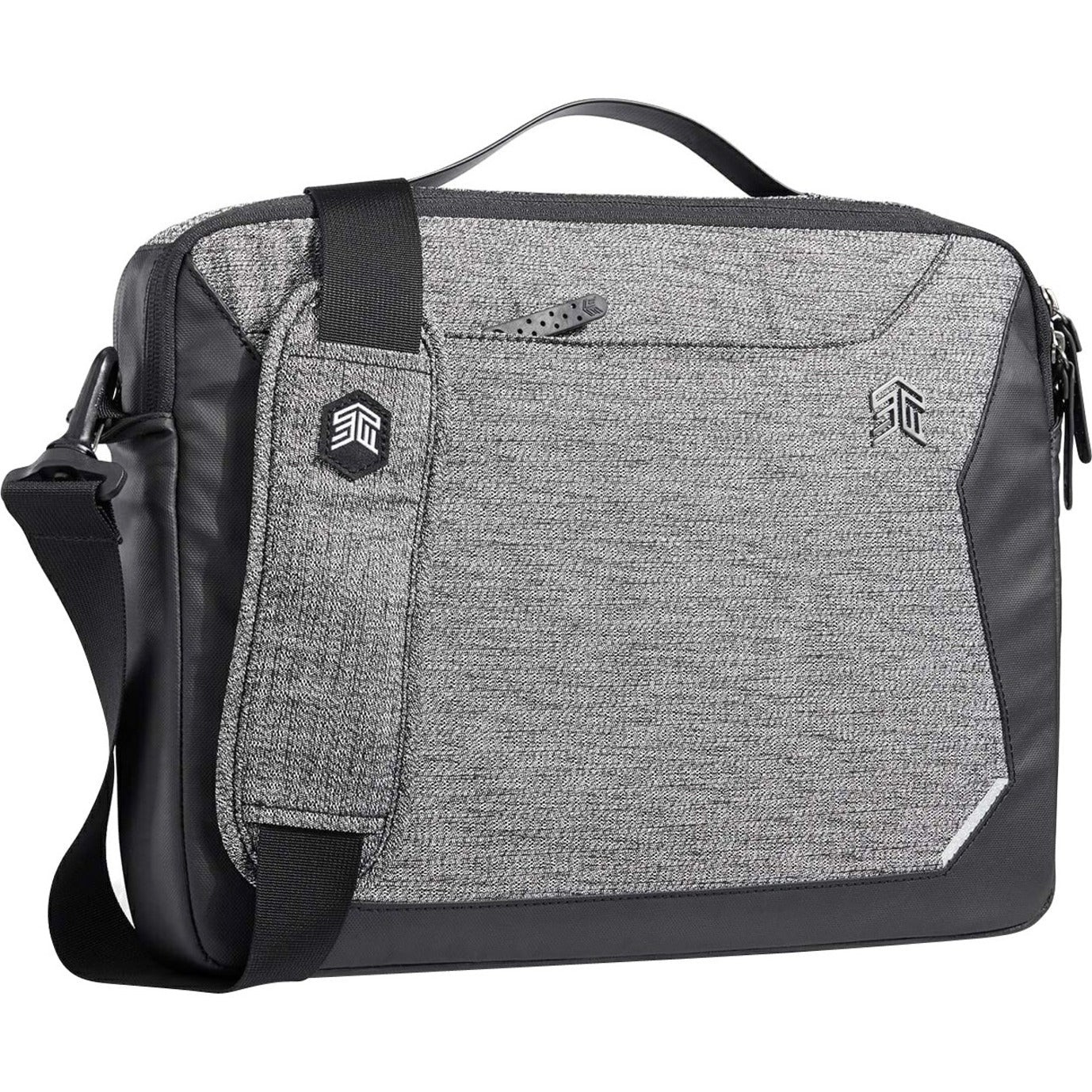 STM Goods Myth Carrying Case (Briefcase) for 38.1 cm (15') to 40.6 cm (16') Apple Notebook, MacBook Pro - Granite Black - Soundz Store AUSTRALIA