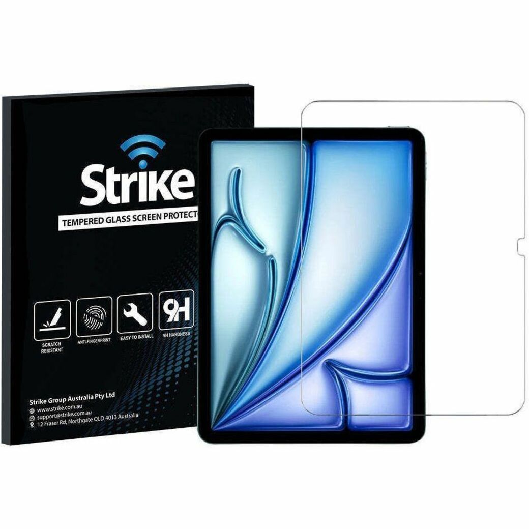 Strike 9H Tempered Glass Screen Protector for iPad Pro 11 (2024), iPad mini 7 - Transparency - 1 - Soundz Store AUSTRALIA