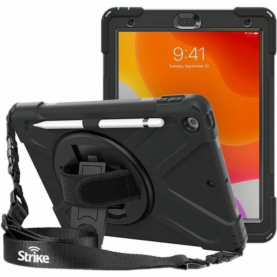 Strike Rugged Carrying Case for 25.9 cm (10.2') Apple iPad (7th Generation), iPad (8th Generation), iPad (9th Generation) Tablet - Soundz Store AUSTRALIA