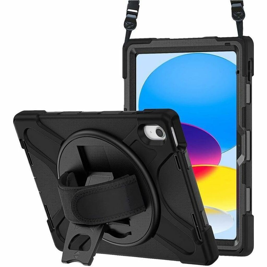 Strike Rugged Carrying Case for 27.7 cm (10.9') Apple iPad (10th Generation) Tablet - Black - Soundz Store AUSTRALIA