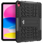 Strike Rugged Case for Apple iPad (10th Generation), iPad (11th Generation), iPad (2022) Tablet - Textured - Black - Soundz Store AUSTRALIA