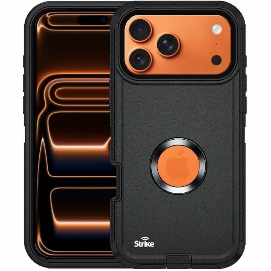 Strike Rugged Case for Apple iPhone 17 Pro Max Smartphone - Rubberised Textured Design - Black - Soundz Store AUSTRALIA