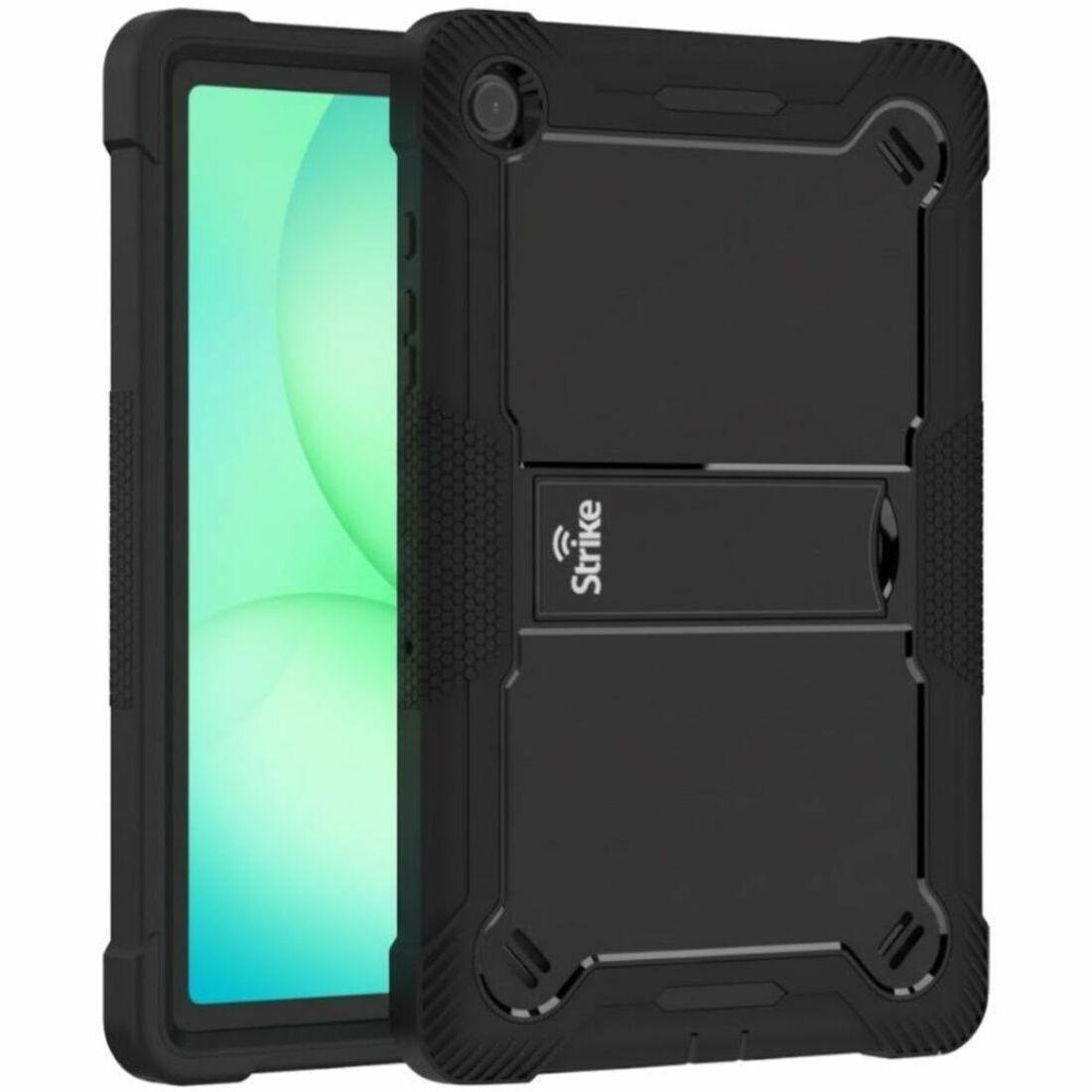 Strike Rugged Case for Samsung Galaxy Tab A11+ Tablet - Textured Grip - Black - Soundz Store AUSTRALIA