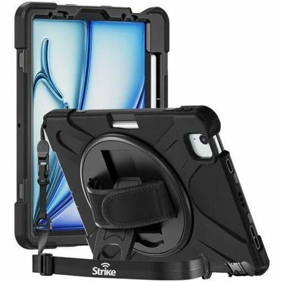 Strike Rugged Rugged Case for Apple iPad Air 11 (2024), iPad Air 11 (2025) Tablet - Texture - Black - Soundz Store AUSTRALIA