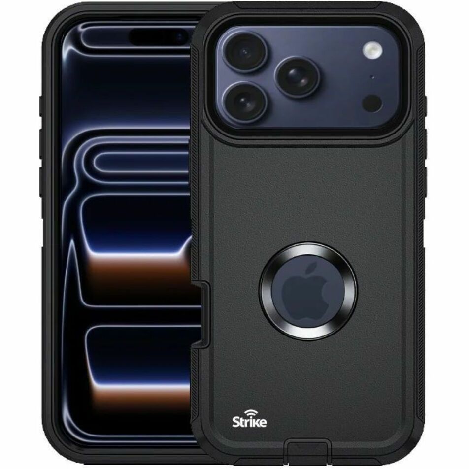 Strike Rugged Rugged Case for Apple iPhone 17 Pro Smartphone - Texture - Black - Soundz Store AUSTRALIA