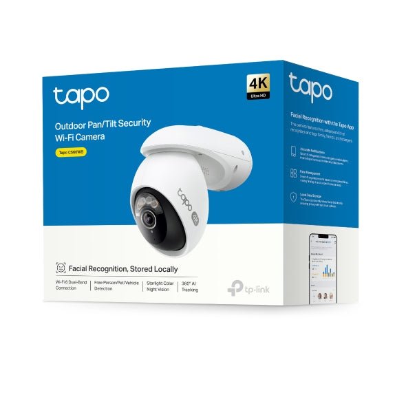 Tapo TC46 8 Megapixel Outdoor 4K Network Camera - Colour - 1 - Soundz Store AUSTRALIA