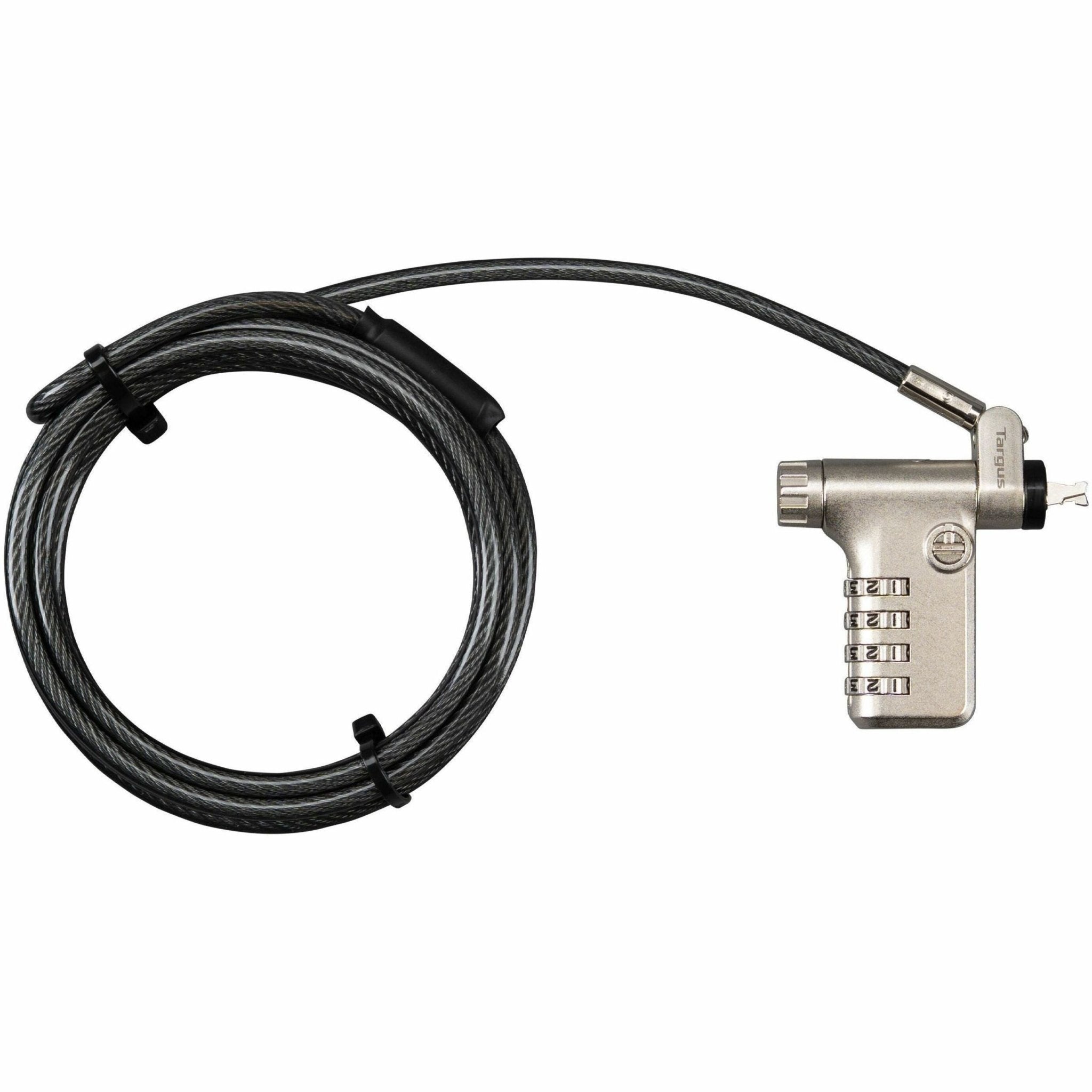 Targus DEFCON ASP106RGLXS Cable Lock For Notebook, Docking Station, Monitor - Soundz Store AUSTRALIA