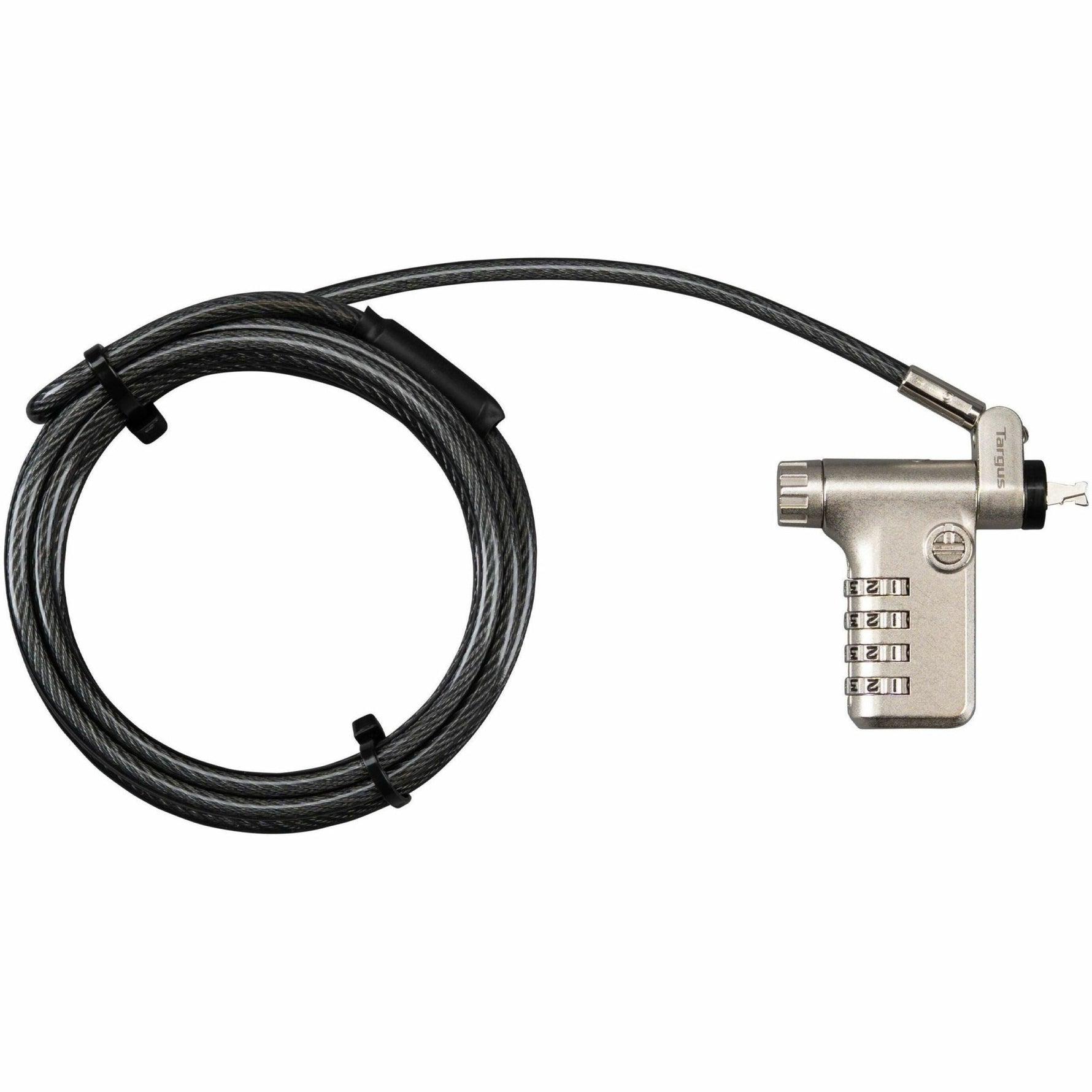 Targus DEFCON ASP106RGLXS Cable Lock For Notebook, Docking Station, Monitor - Soundz Store AUSTRALIA