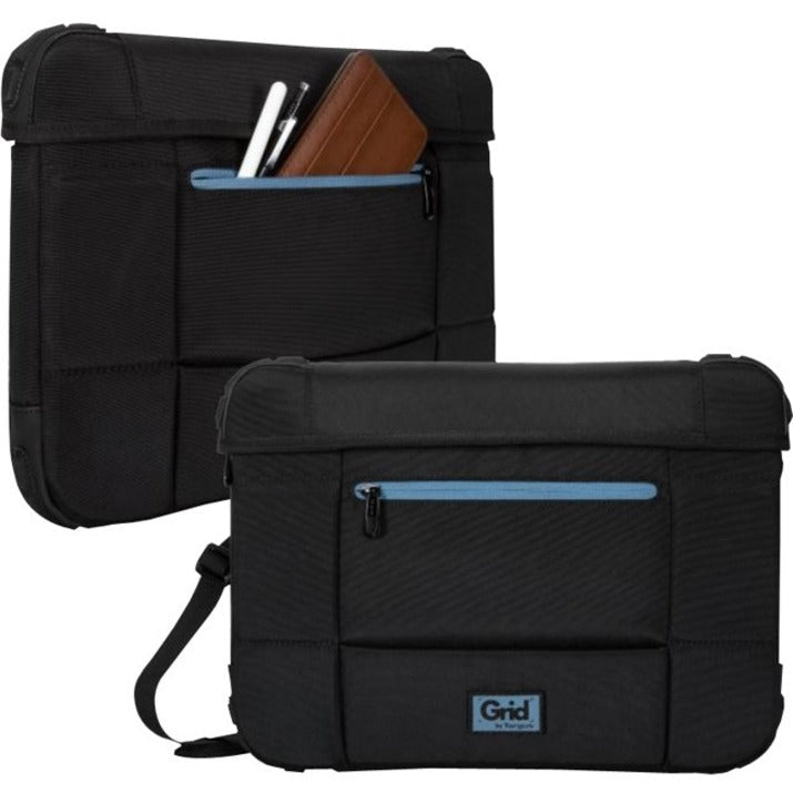 Targus Grid TBS655GL Carrying Case (Slipcase) for 39.6 cm (15.6') Notebook - Black - Soundz Store AUSTRALIA