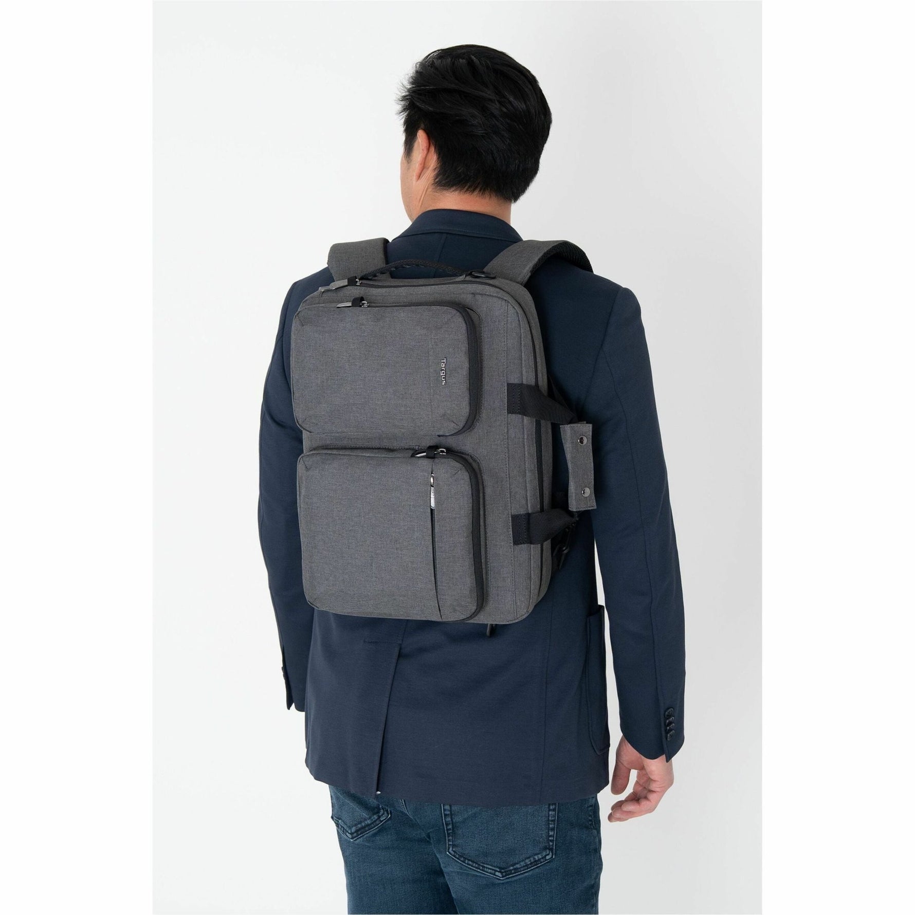 Targus Hybrid TBT94304GL Carrying Case (Backpack/Briefcase) for 38.1 cm (15') to 40.6 cm (16') Notebook - Grey - TAA Compliant - Soundz Store AUSTRALIA