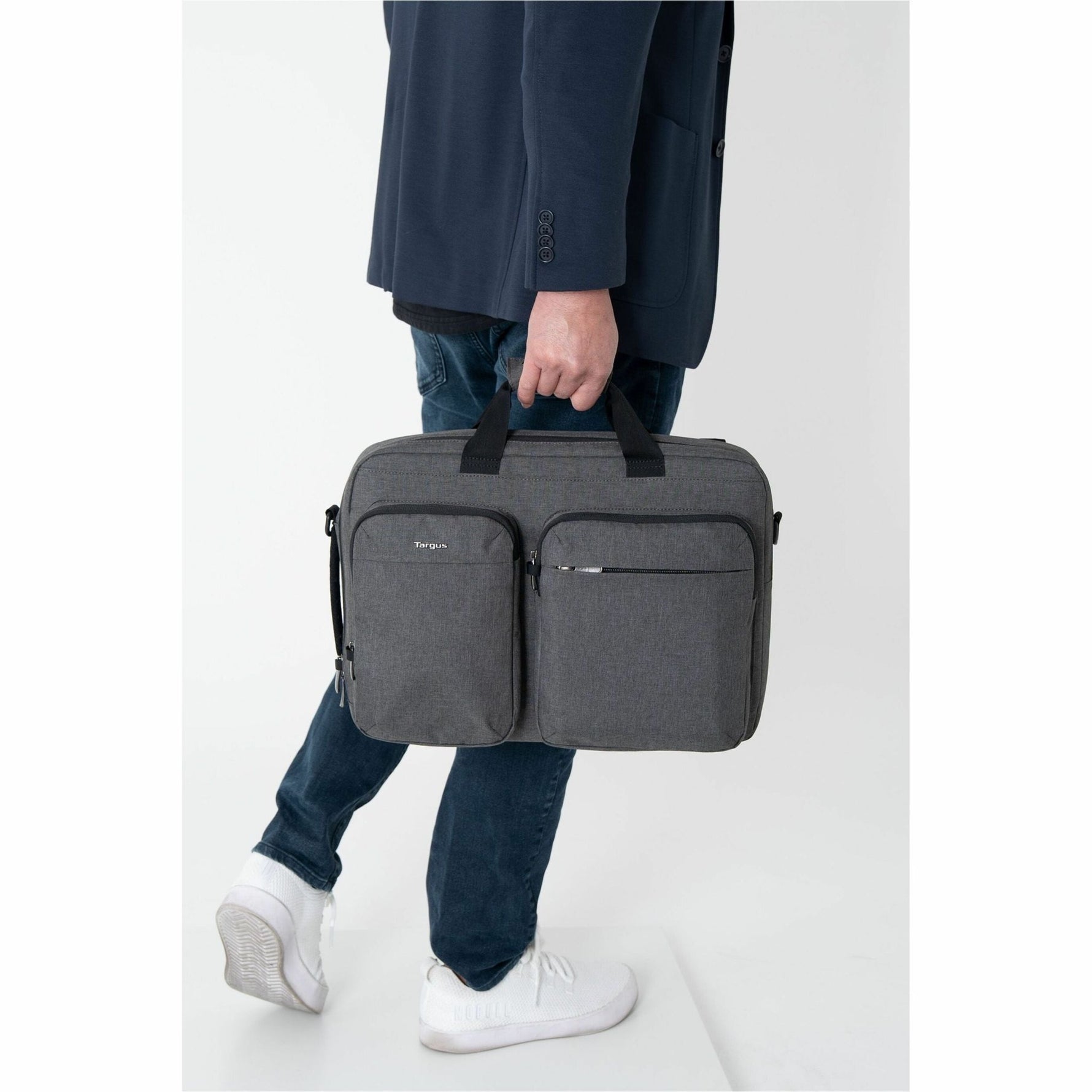 Targus Hybrid TBT94304GL Carrying Case (Backpack/Briefcase) for 38.1 cm (15') to 40.6 cm (16') Notebook - Grey - TAA Compliant - Soundz Store AUSTRALIA
