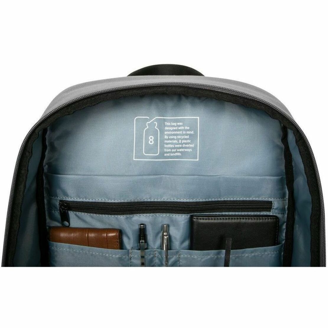 Targus Sagano EcoSmart TBB635GL Carrying Case (Backpack) for 40.6 cm (16') Notebook - Black/Grey - Soundz Store AUSTRALIA