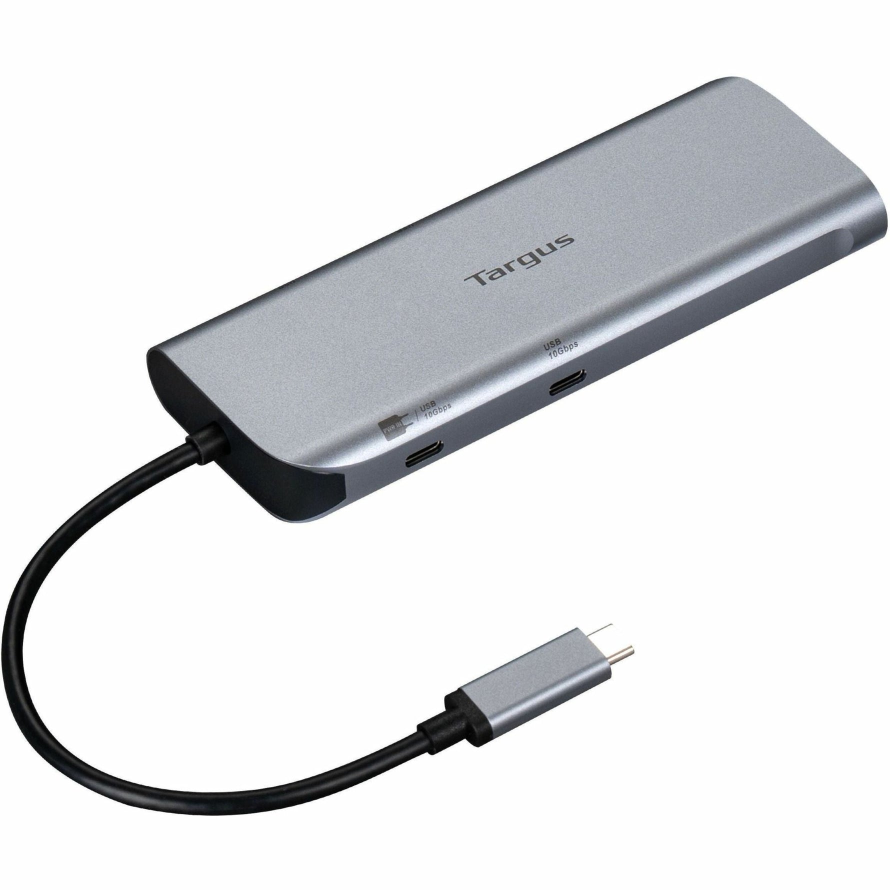 Targus USB 3.2 (Gen 2) Type C Docking Station for Notebook, Mouse, Keyboard, Flash Drive - Charging Capability - Silver - Portable - Soundz Store AUSTRALIA
