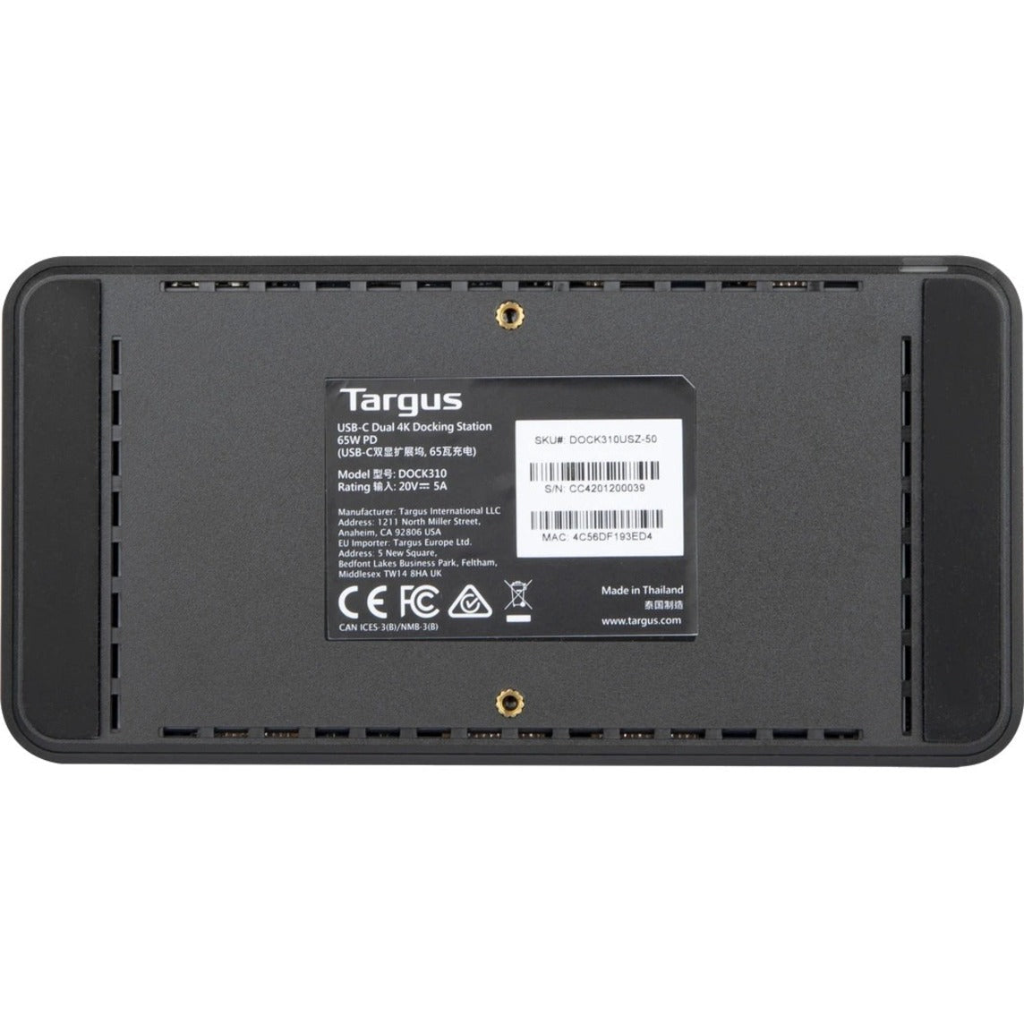 Targus USB Type C Docking Station - 65 W - Soundz Store AUSTRALIA