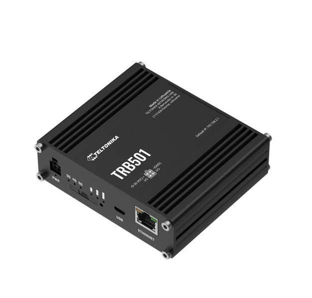Teltonika TRB501 Industrial 5G Gateway, Ultra-high Cellular Speeds of up to 1 Gbps, Backward Compatible with 4G (LTE CAT 20) Network, PSU included - Soundz Store AUSTRALIA