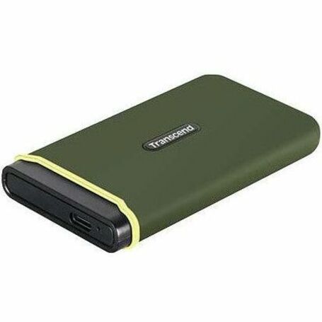 Transcend Esd380c 4 TB Portable Solid State Drive - External - Military Green - Soundz Store AUSTRALIA