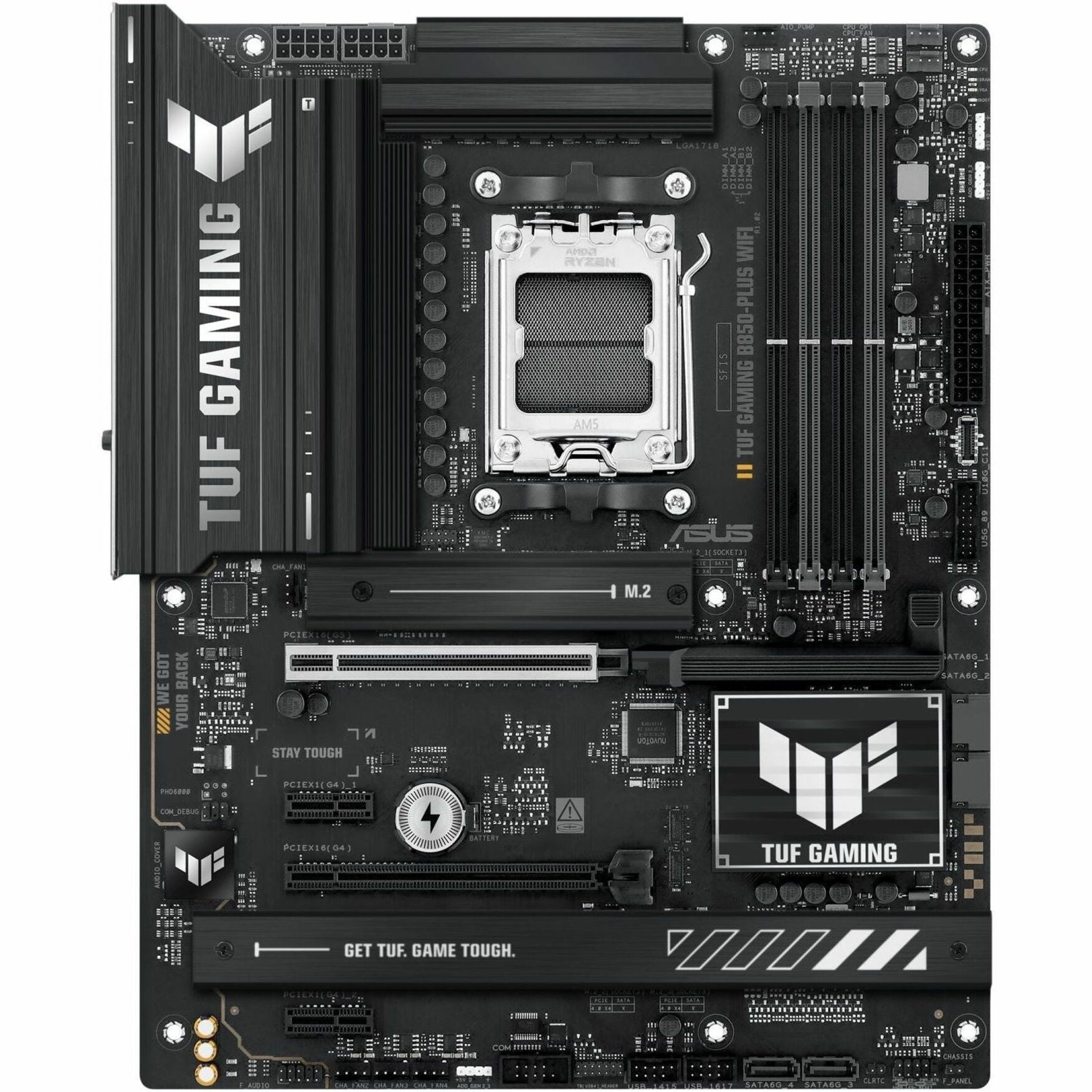 TUF B850-PLUS WIFI Gaming Desktop Motherboard - AMD B850 Chipset - Socket AM5 - ATX - Soundz Store AUSTRALIA