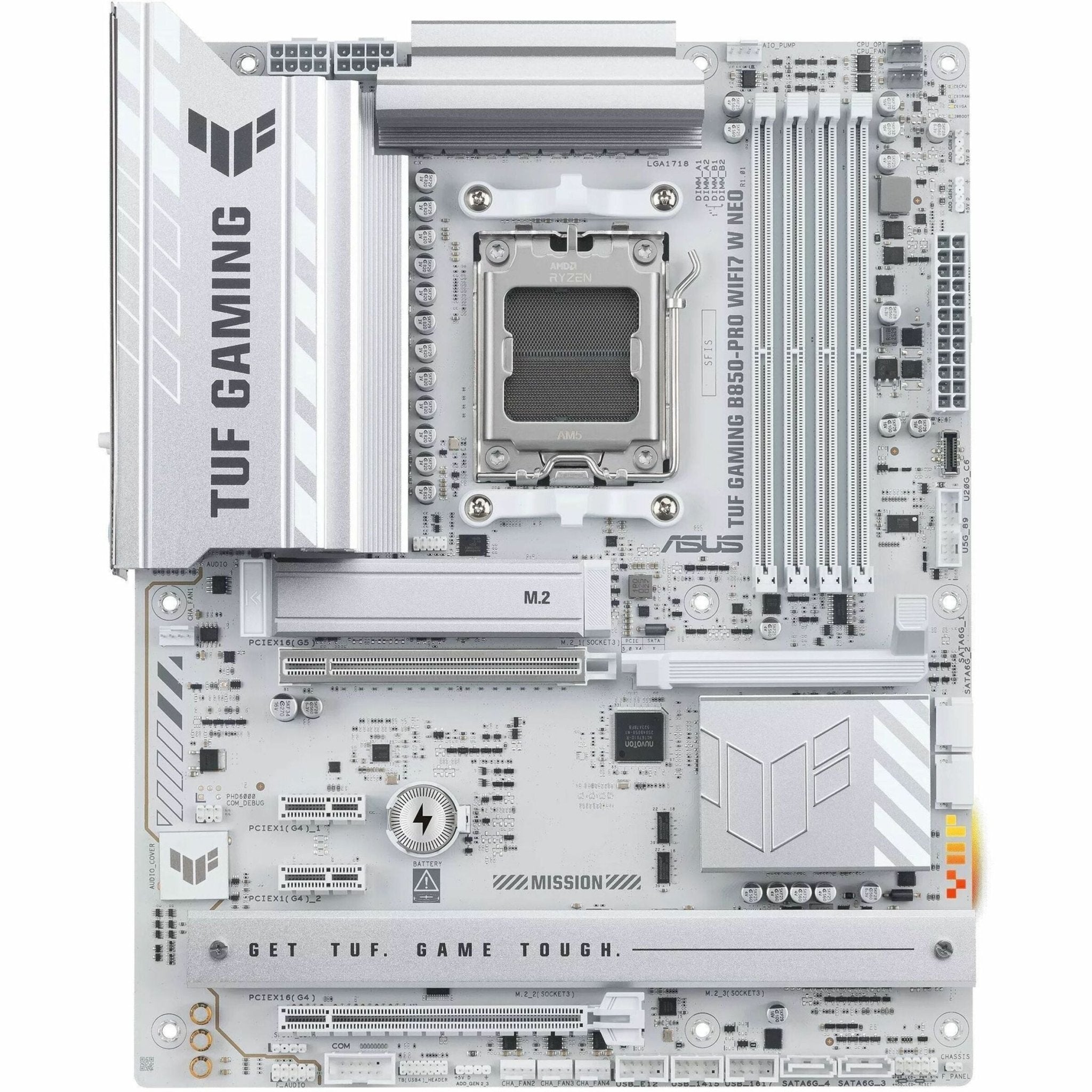 TUF GAMING B850-PRO WIFI7 W NEO Gaming Desktop Motherboard - AMD B850 Chipset - Socket AM5 - ATX - Soundz Store AUSTRALIA