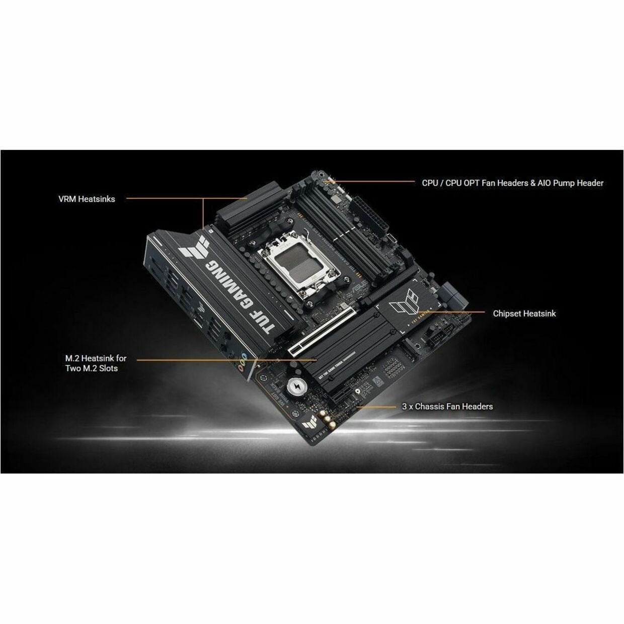 TUF GAMING B850M-PLUS WIFI7 Gaming Desktop Motherboard - AMD B850 Chipset - Socket AM5 - Micro ATX - Soundz Store AUSTRALIA