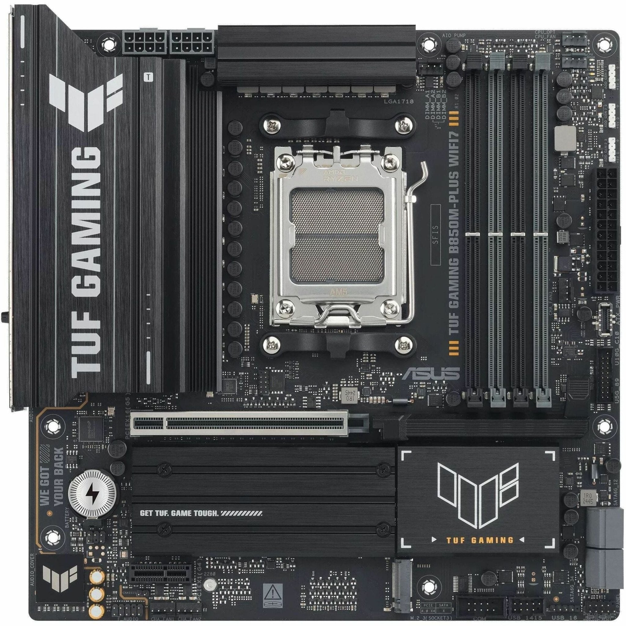 TUF GAMING B850M-PLUS WIFI7 Gaming Desktop Motherboard - AMD B850 Chipset - Socket AM5 - Micro ATX - Soundz Store AUSTRALIA