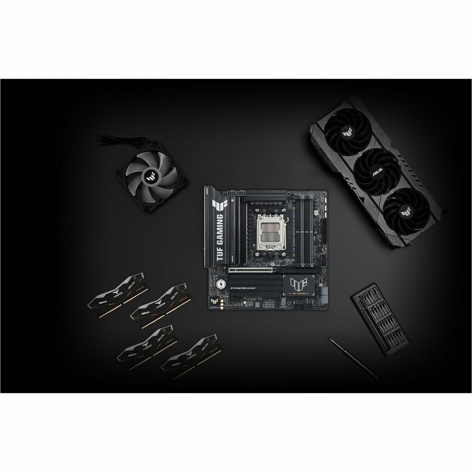 TUF GAMING B850M-PLUS WIFI7 Gaming Desktop Motherboard - AMD B850 Chipset - Socket AM5 - Micro ATX - Soundz Store AUSTRALIA