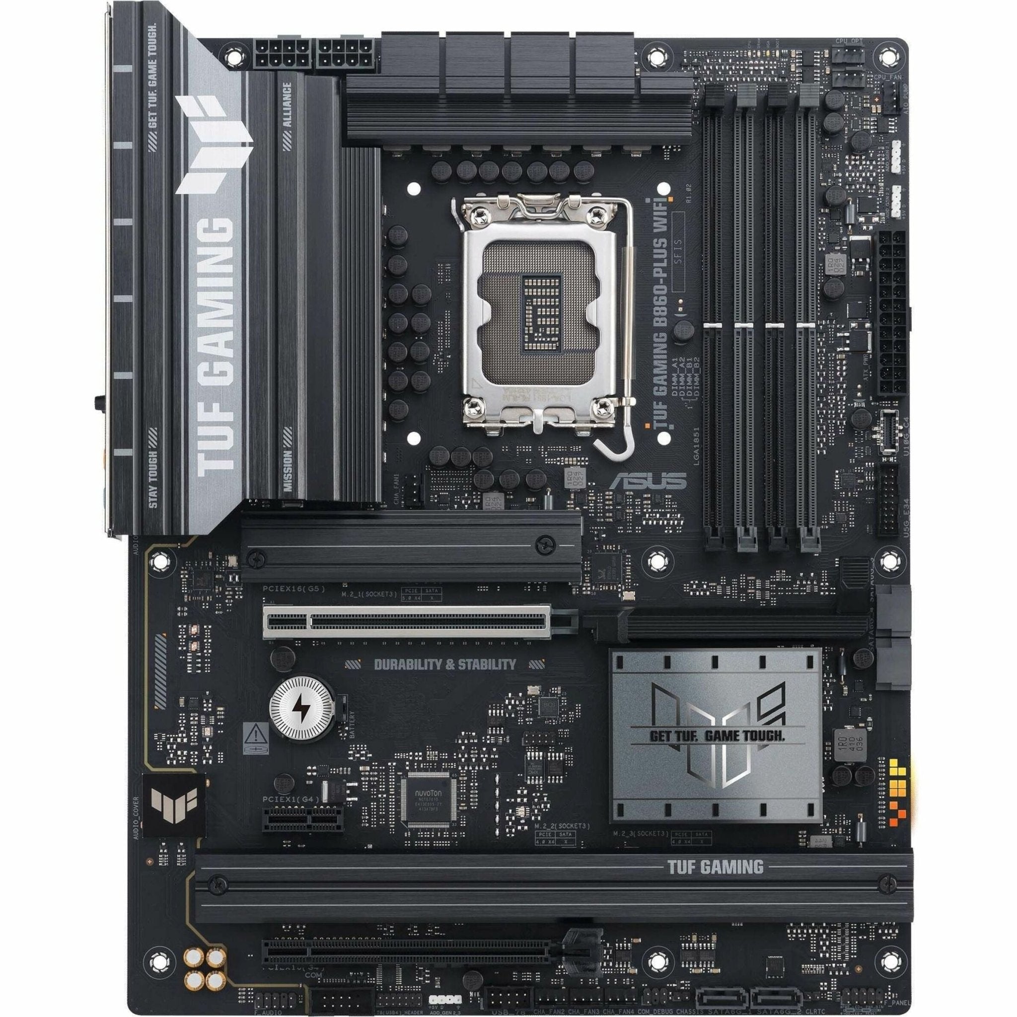 TUF GAMING B860-PLUS WIFI Gaming Desktop Motherboard - Intel B860 Chipset - Socket LGA-1851 - ATX - Soundz Store AUSTRALIA