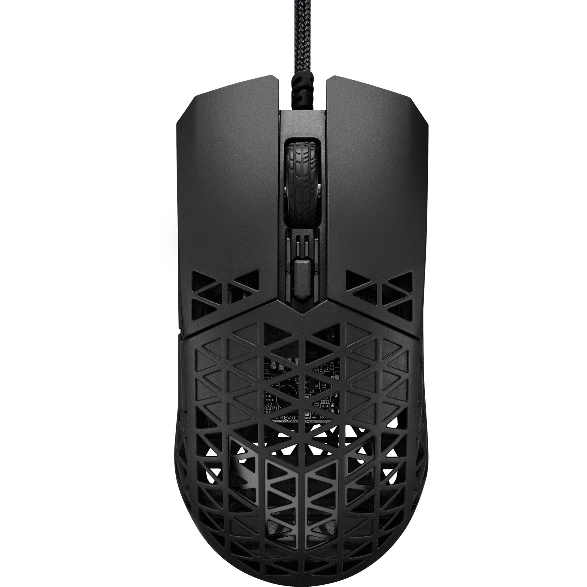 TUF M4 Air Gaming Mouse - USB 2.0 - Optical - 6 Button(s) - 6 Programmable Button(s) - Black - 1 - Soundz Store AUSTRALIA