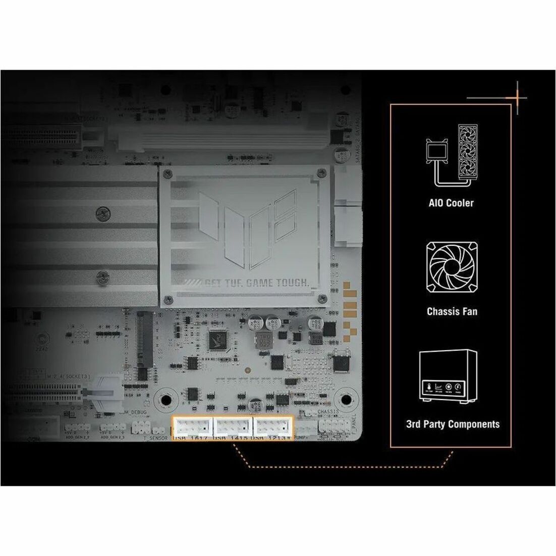 TUF X870-PRO WIFI7 W NEO Gaming Desktop Motherboard - AMD X870 Chipset - Socket AM5 - ATX - Soundz Store AUSTRALIA