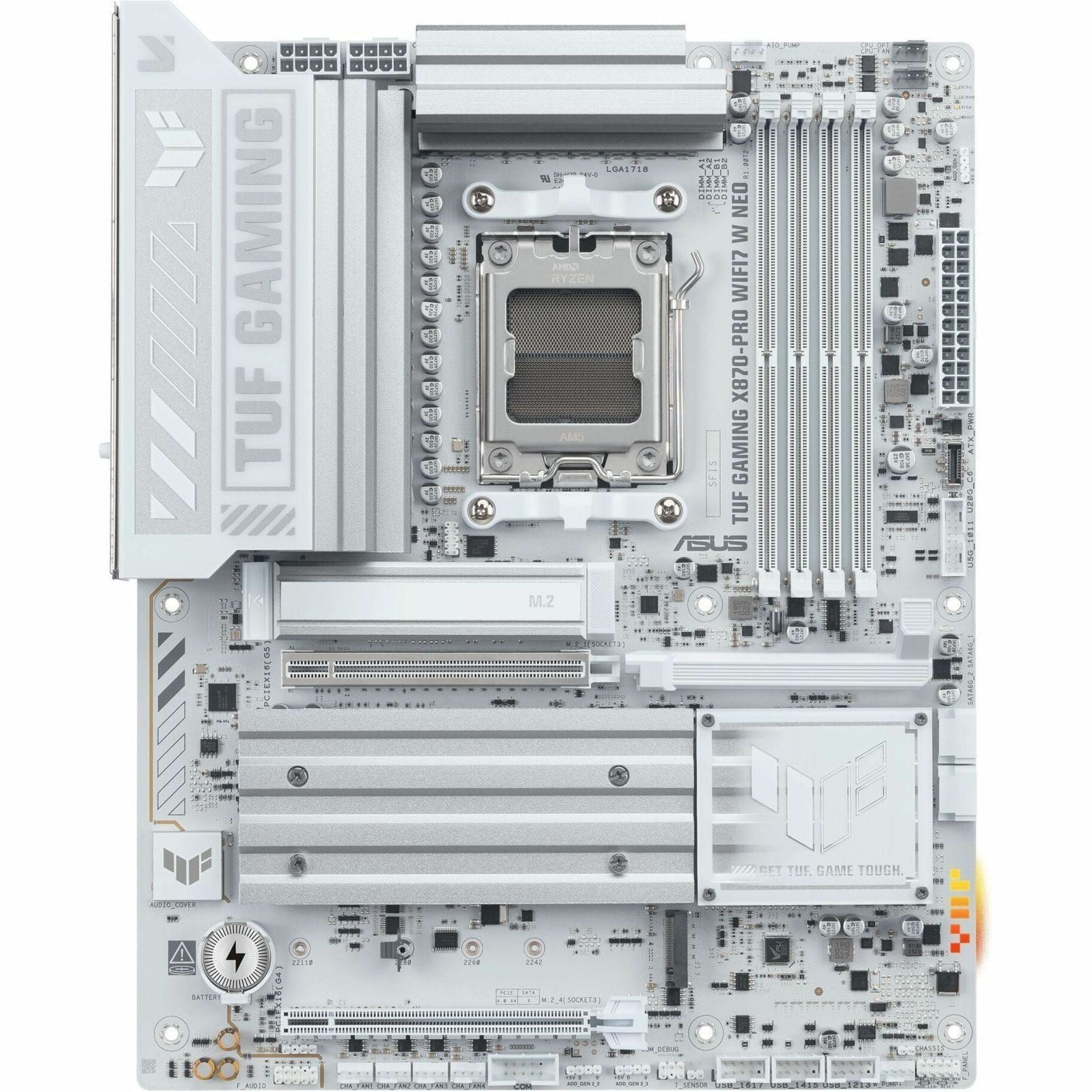 TUF X870-PRO WIFI7 W NEO Gaming Desktop Motherboard - AMD X870 Chipset - Socket AM5 - ATX - Soundz Store AUSTRALIA
