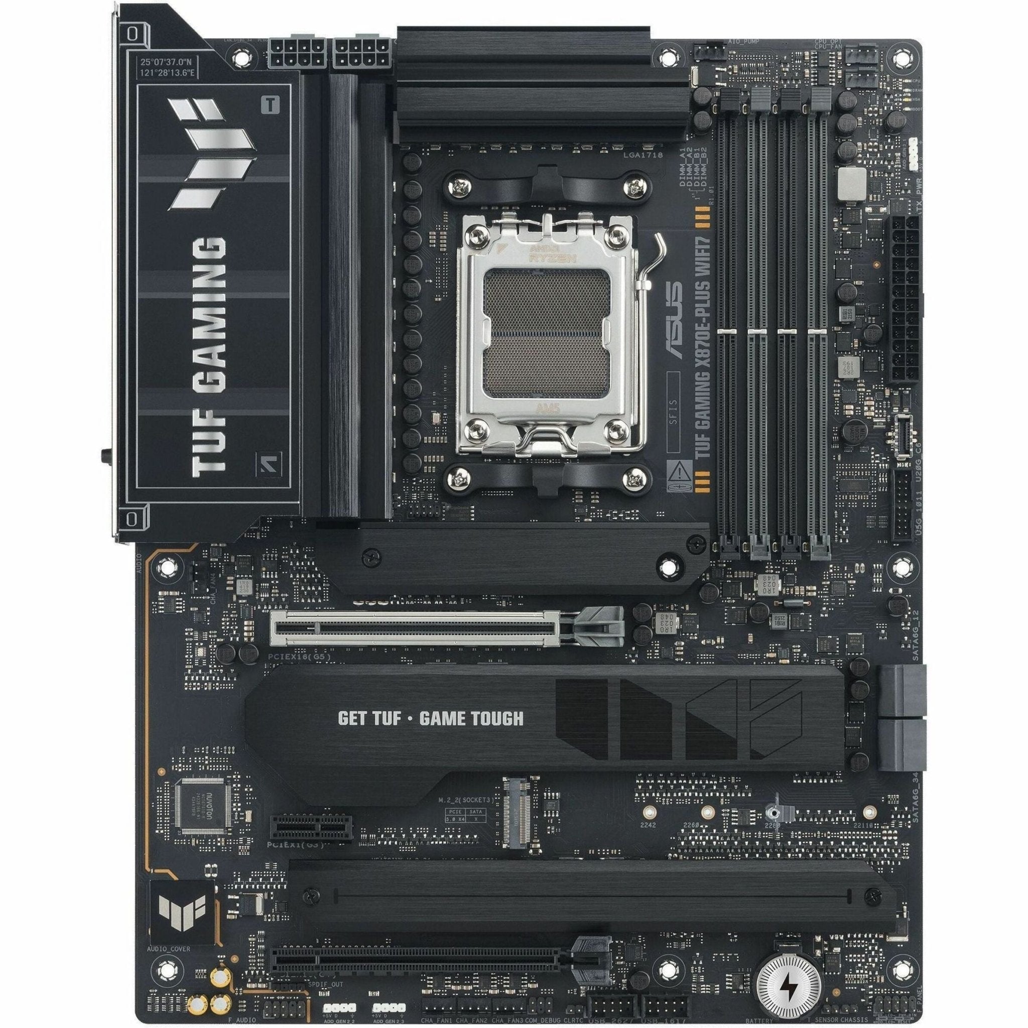 TUF X870E-PLUS WIFI7 Gaming Desktop Motherboard - AMD X870E Chipset - Socket AM5 - ATX - Soundz Store AUSTRALIA