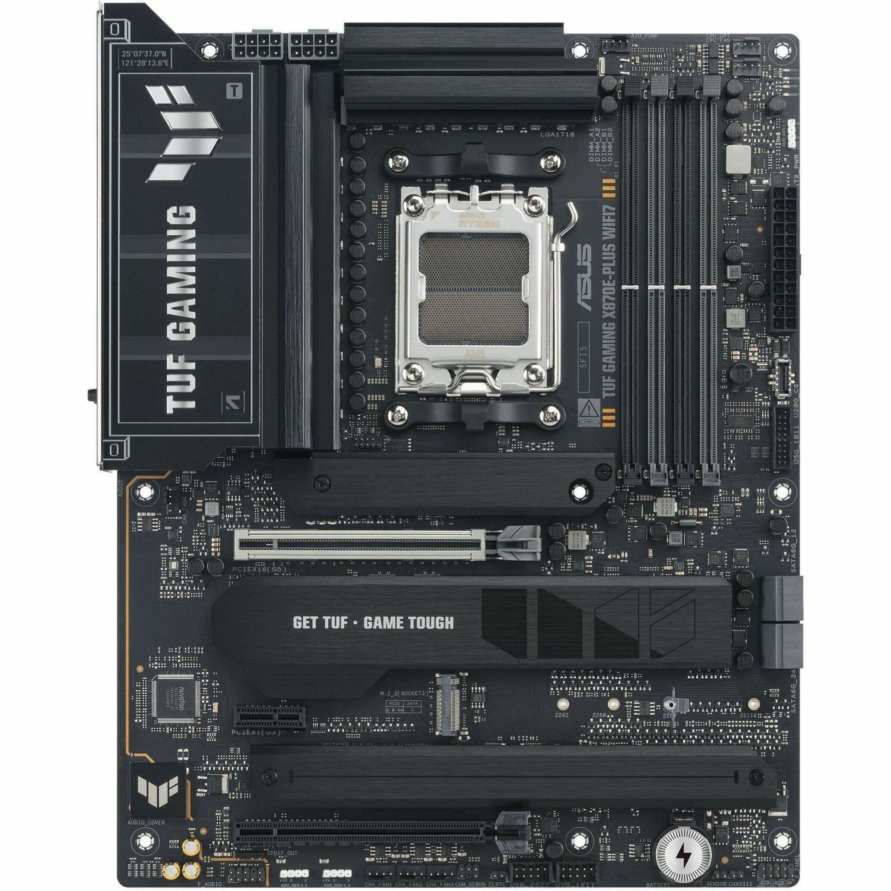 TUF X870E-PLUS WIFI7 Gaming Desktop Motherboard - AMD X870E Chipset - Socket AM5 - ATX - Soundz Store AUSTRALIA