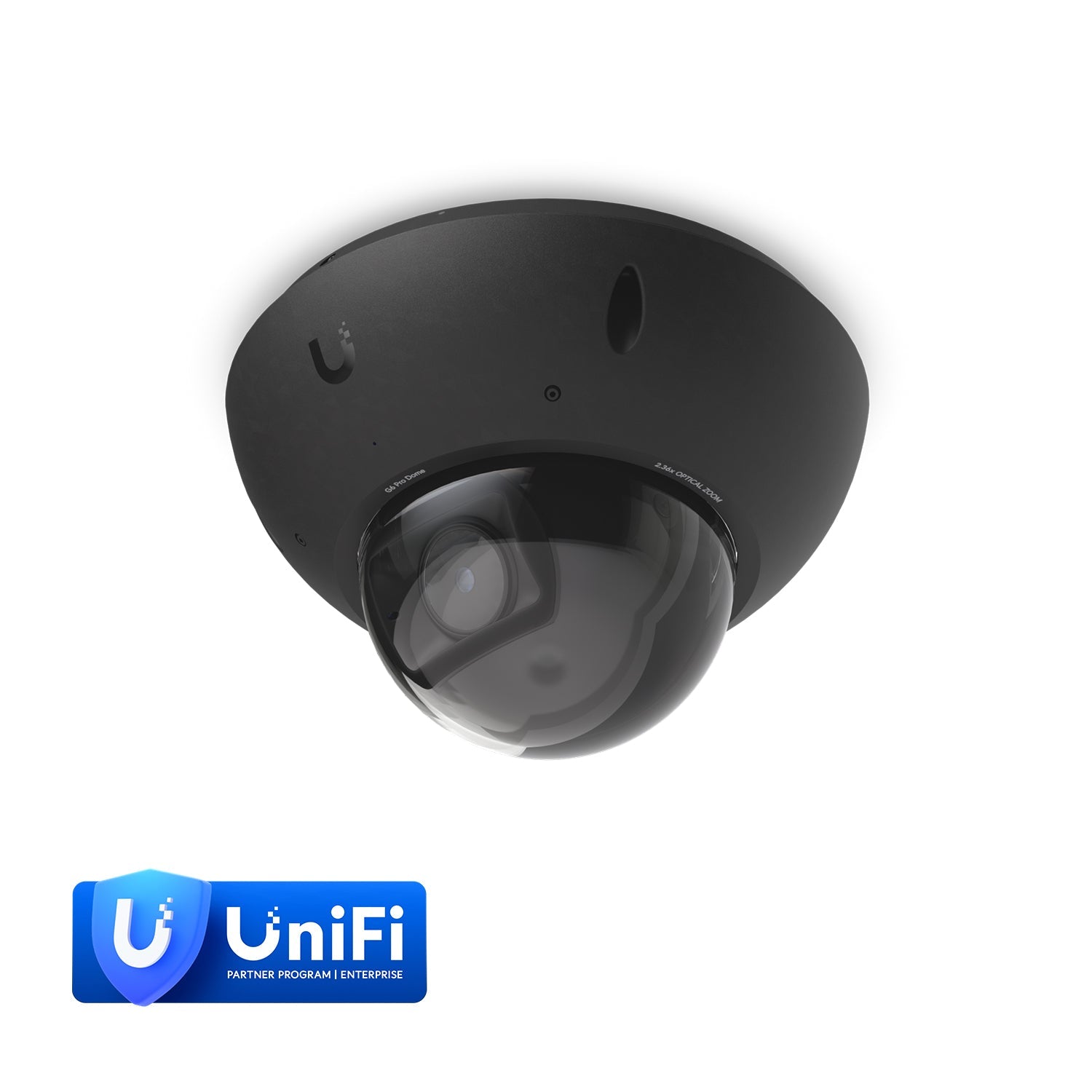 Ubiquiti G6 Pro Dome, Black,All-Weather Vandal-Proof 4K PoE+, Multi-TOPS AI,2.36x Optic Zoom, 1/1.2' CMOS Sensor, IR Night Vision *Avail For Deal Reg* - Soundz Store AUSTRALIA