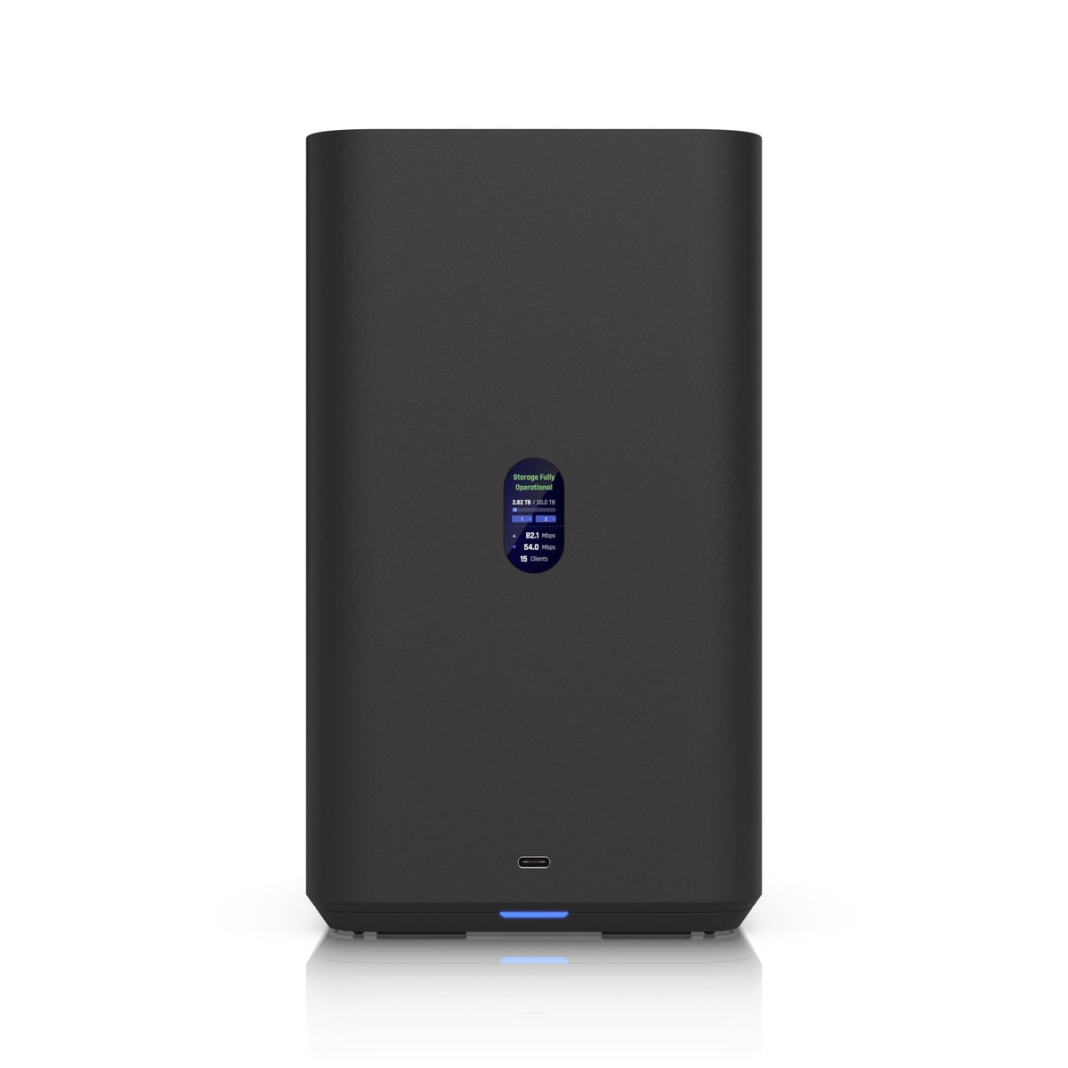 Ubiquiti UNAS 2, Black, UniFi Network Attached Storage (2)3.5' HDD Bays, 2.5 GbE Networking, USB-C Connectivity, PoE++ Adapter, All In Compact Foot. - Soundz Store AUSTRALIA