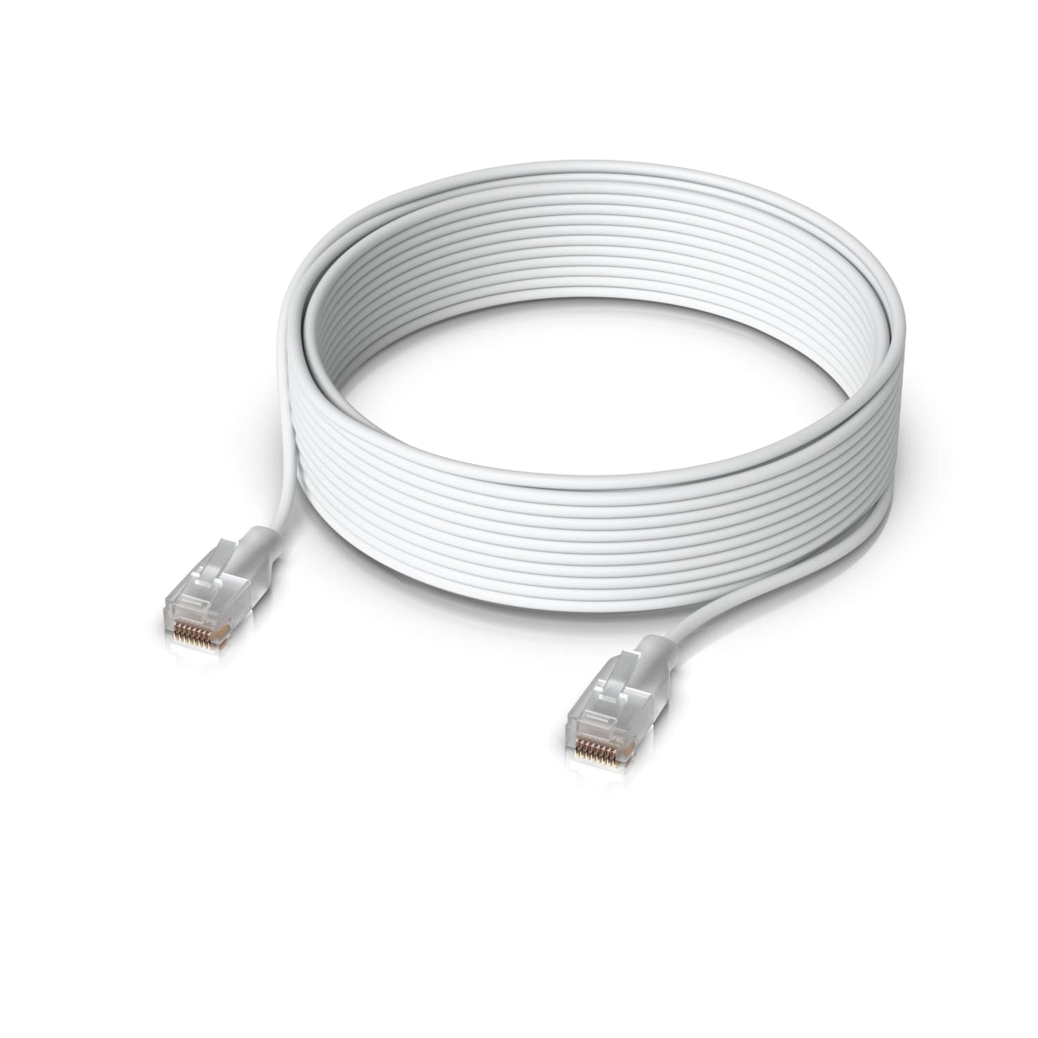 Ubiquiti UniFi Etherlighting Patch Cable, Length 15m, White, Nano-Thin Patch Cable With 10 GbE Support, Designed To Showcase Etherlighting Effects. - Soundz Store AUSTRALIA