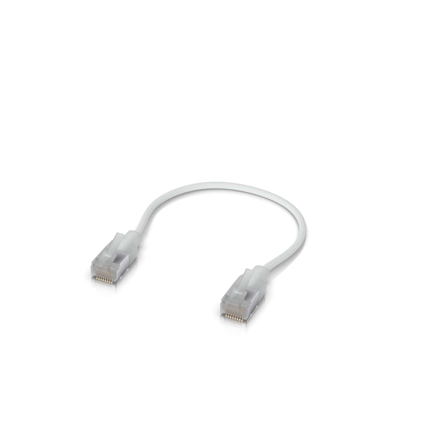 Ubiquiti UniFi Premium Patch Cable,0.15M, Single-Pack, White, Ultra-Thin Braided Patch Cable, Designed Optimized 10GbE Networking - Soundz Store AUSTRALIA