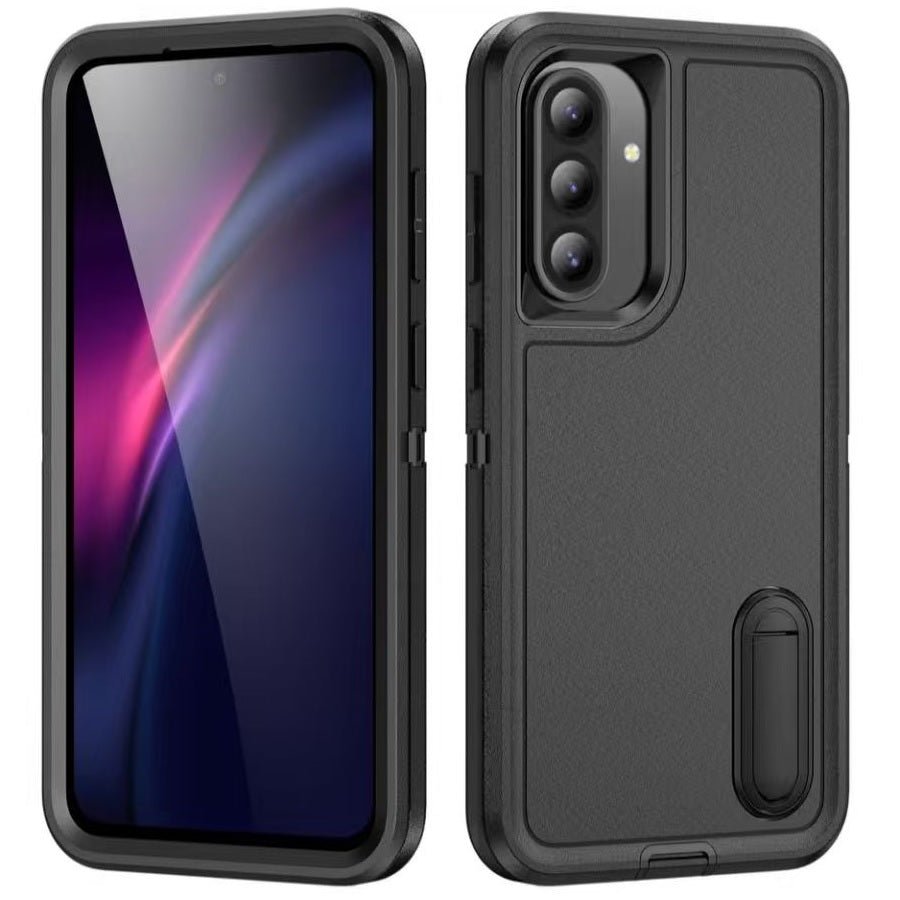 USP Rugged Samsung Galaxy A36 5G (6.7') Case Black - No-Slip, Sleek, Ultimate Protection, Strong & Durable, Built-in-Kickstand, 5 Years Warranty - Soundz Store AUSTRALIA