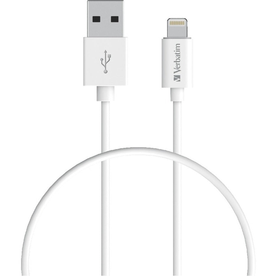 Verbatim 1 m Lightning/USB Data Transfer Cable for iPhone, iPad, iPad Air, iPad mini, iPod, iPod touch - Soundz Store AUSTRALIA
