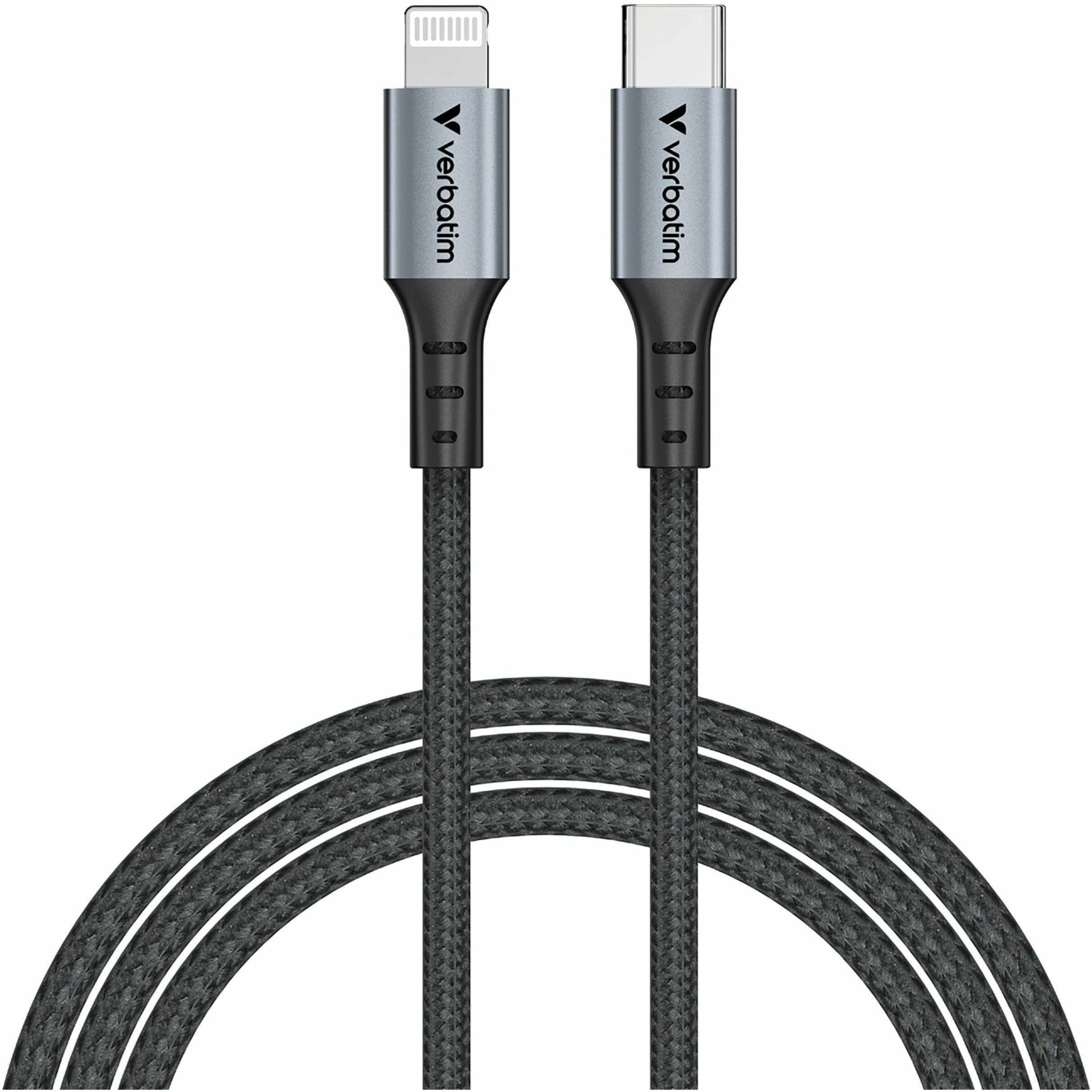 Verbatim 1.22 m Lightning/USB-C Data Transfer Cable - Soundz Store AUSTRALIA