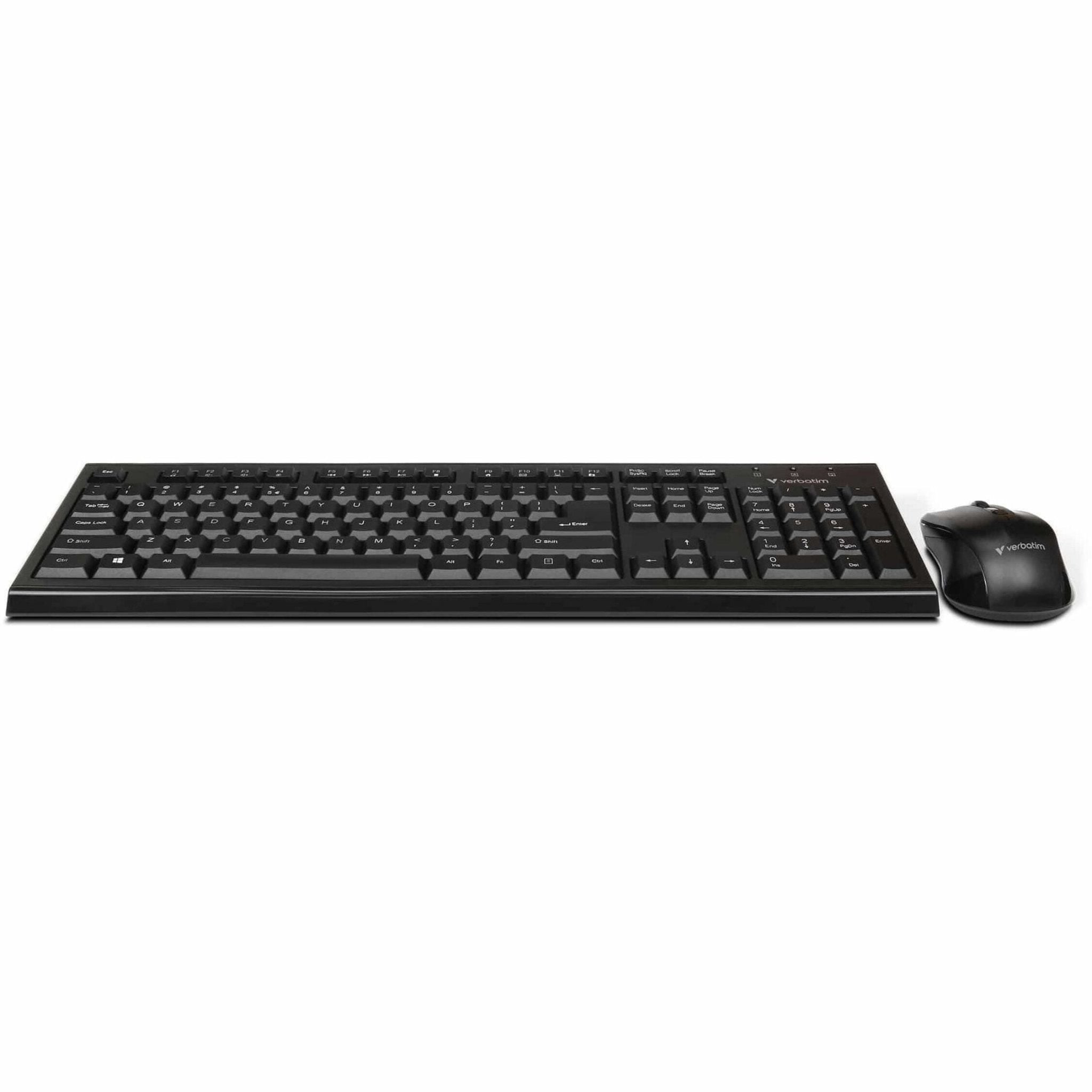Verbatim 32413 Keyboard & Mouse - Soundz Store AUSTRALIA