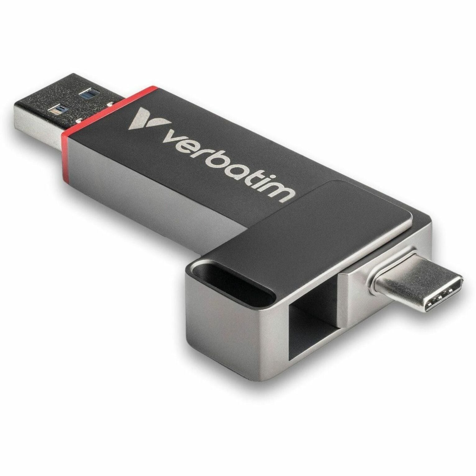 Verbatim Dual QuickStick 32040 256 GB USB 3.2 (Gen 1) Type A, USB 3.2 (Gen 1) Type C Flash Drive - Grey - Soundz Store AUSTRALIA