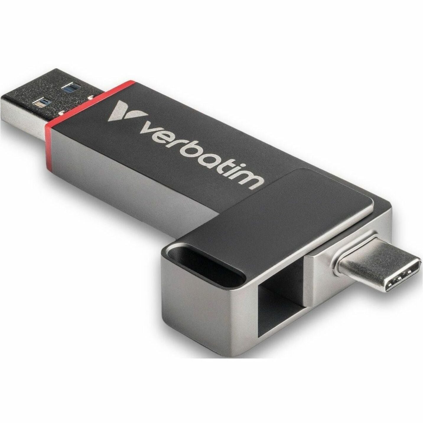 Verbatim Dual QuickStick 32042 512 GB USB 3.2 (Gen 1) Type A, USB 3.2 (Gen 1) Type C Flash Drive - Grey - Soundz Store AUSTRALIA