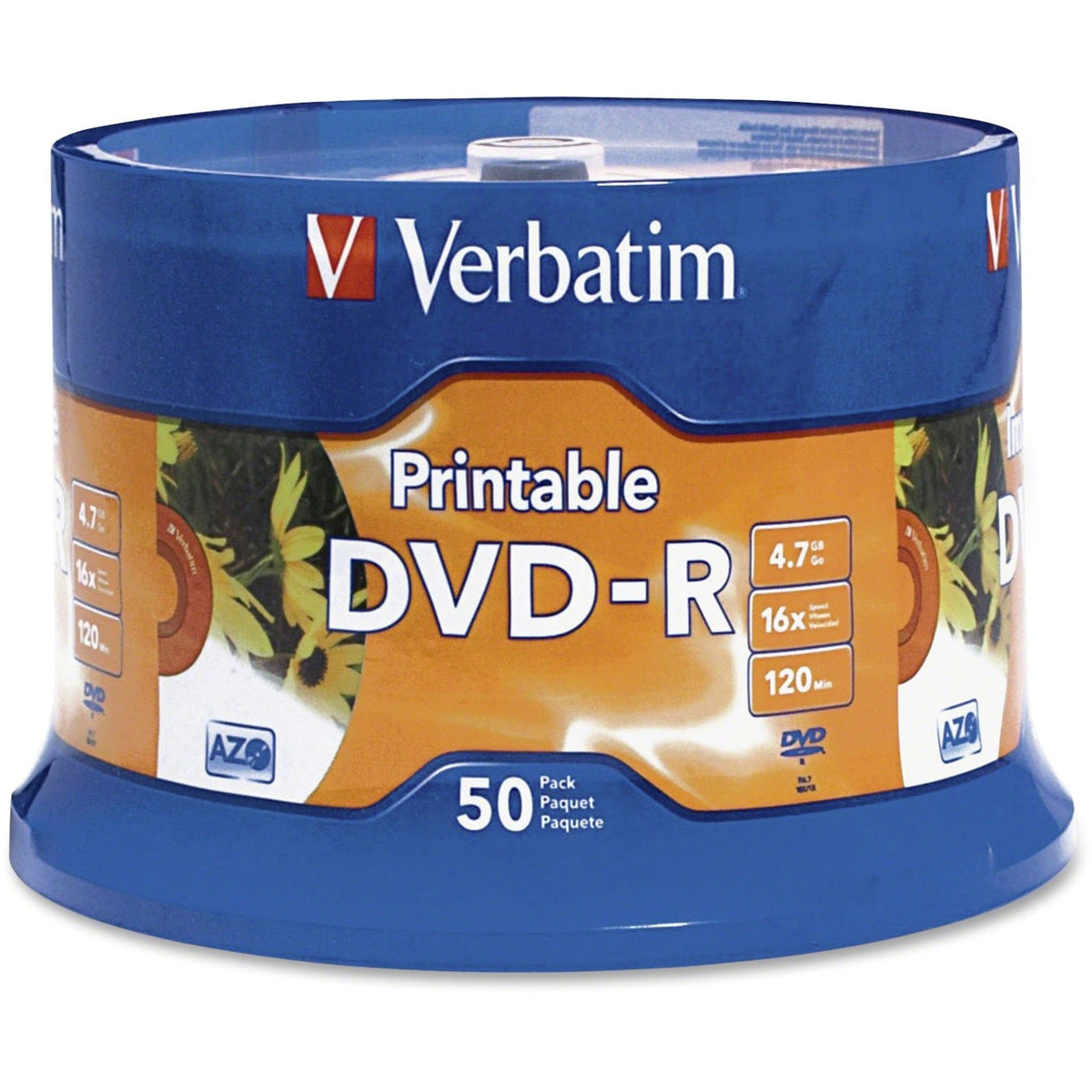 Verbatim DVD Recordable Media - DVD-R - 16x - 4.70 GB - 50 - Soundz Store AUSTRALIA