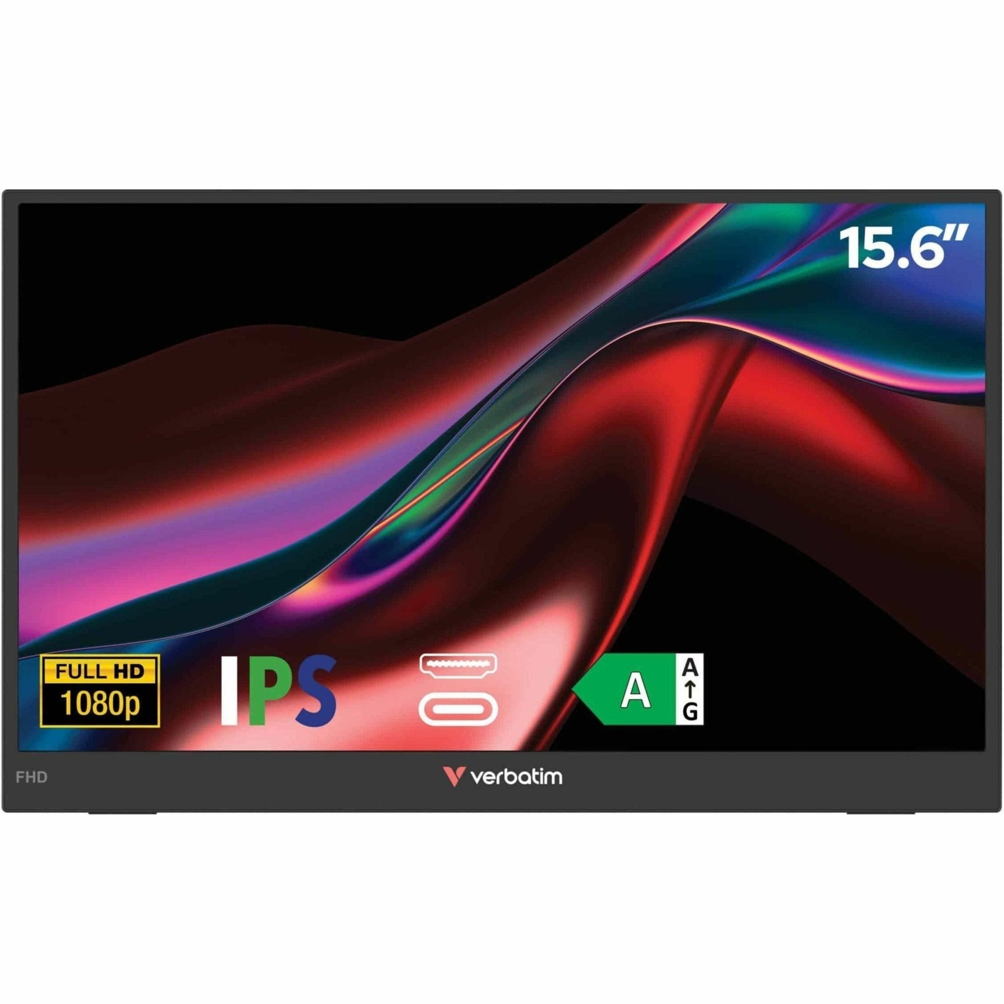 Verbatim Light 16' Class Full HD LCD Monitor - 16:9 - Soundz Store AUSTRALIA