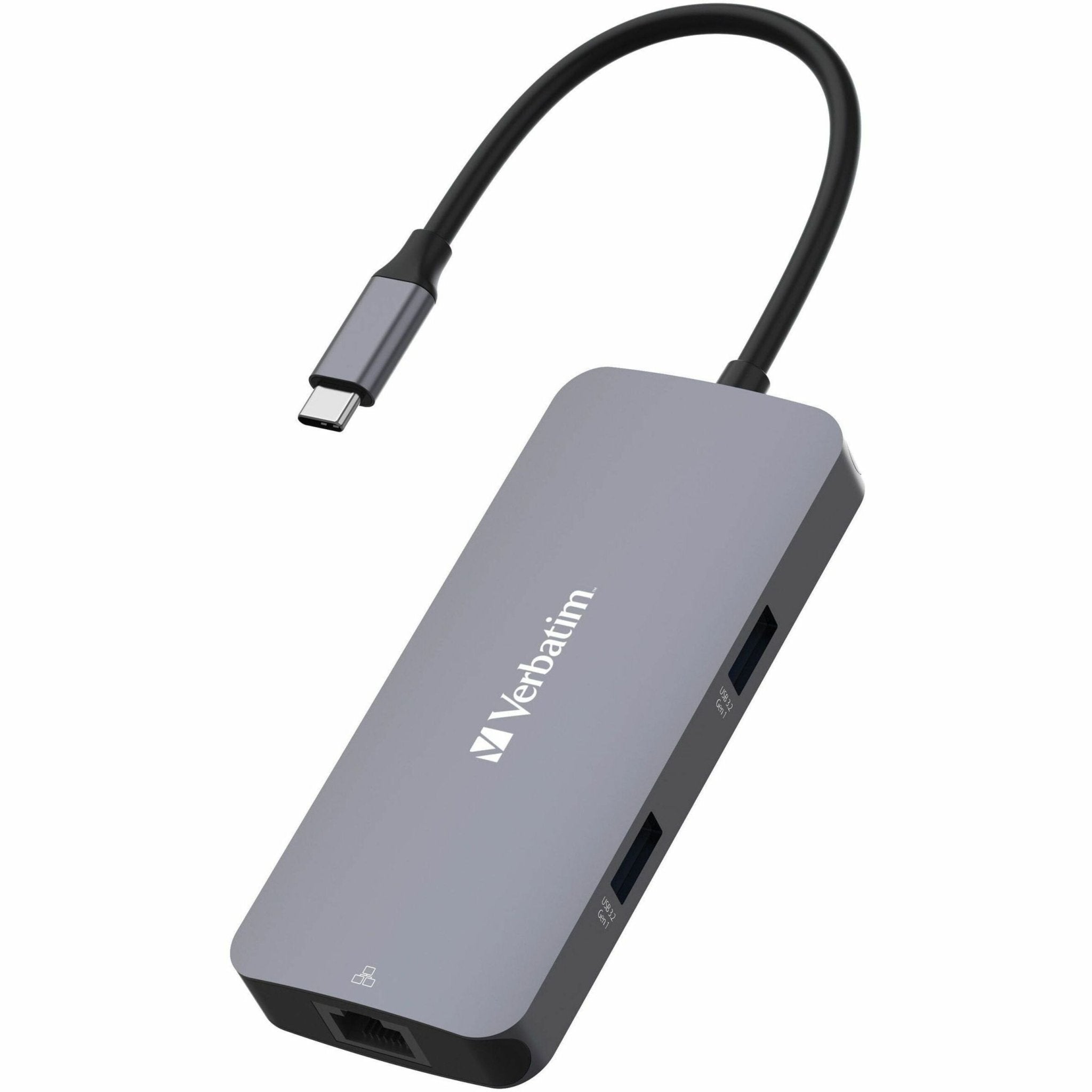 Verbatim USB Type C Docking Station for Monitor, Desktop PC, Notebook - Charging Capability - Soundz Store AUSTRALIA