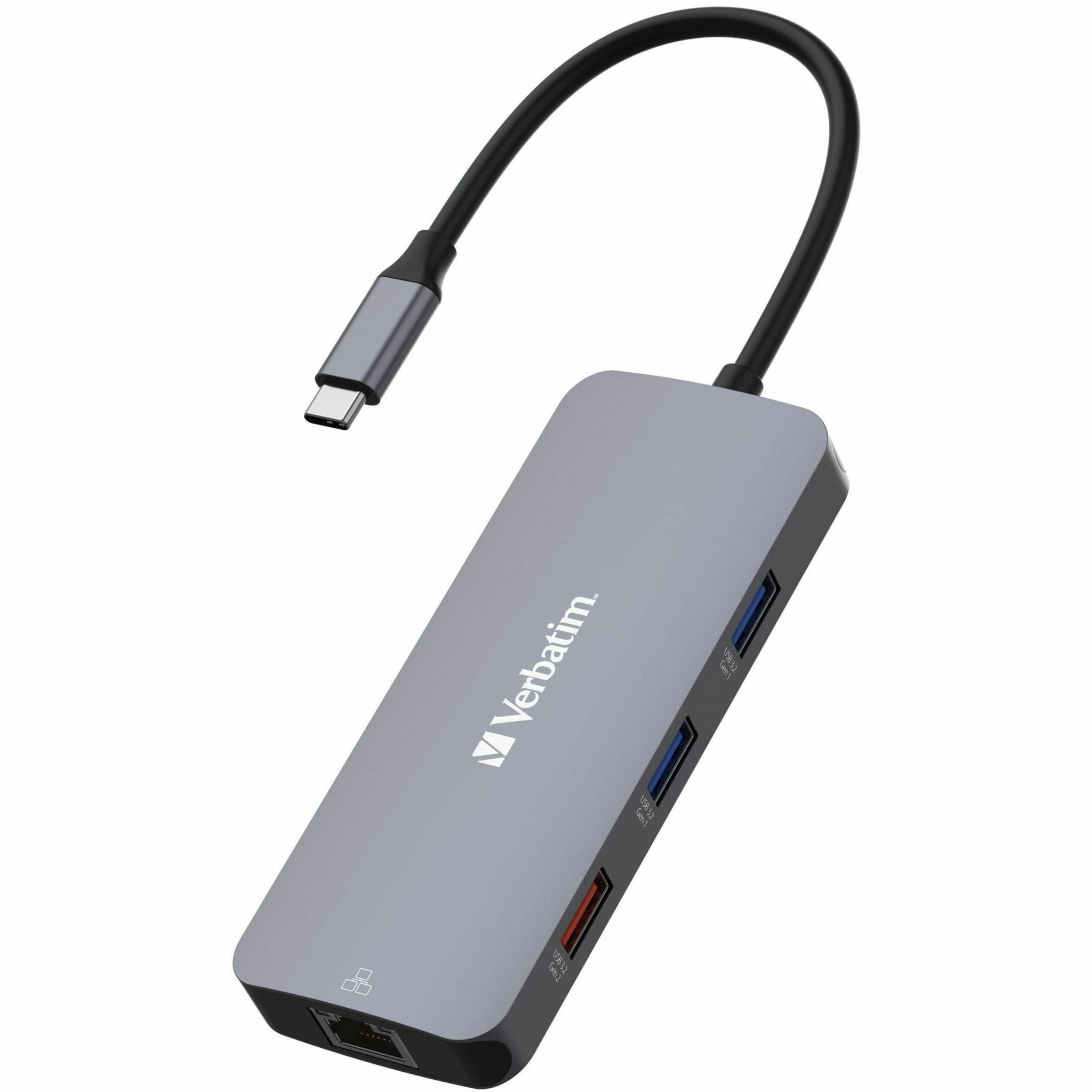 Verbatim USB Type C Docking Station for Notebook - Charging Capability - Memory Card Reader - SD - Soundz Store AUSTRALIA