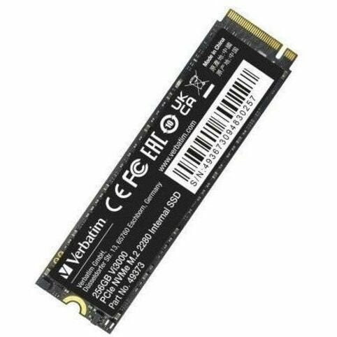 Verbatim Vi3000 256 GB Solid State Drive - M.2 2280 Internal - PCI Express NVMe (PCI Express NVMe 3.0 x4) - Soundz Store AUSTRALIA